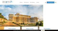Desktop Screenshot of akcenta.eu